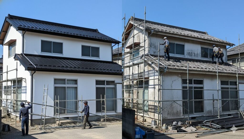 外壁とメーカー保証の確認