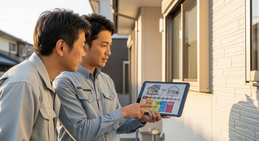 10年での塗装は意味ないは本当か嘘か