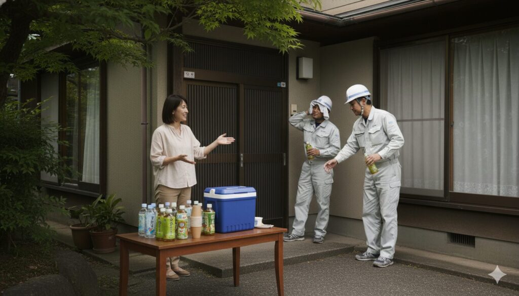 差し入れ置き場所は必要？