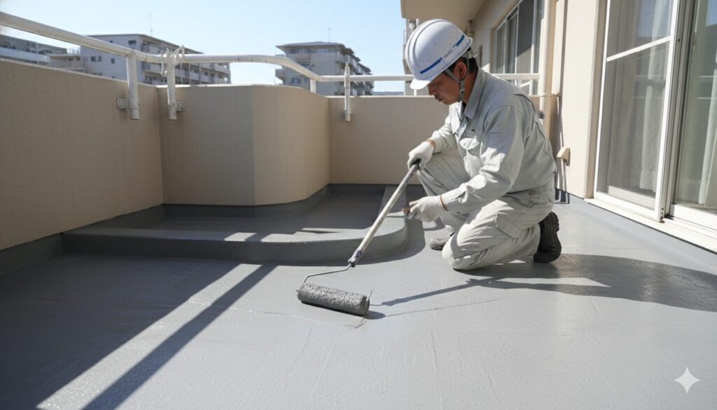 ウレタン防水の工程日数と目安