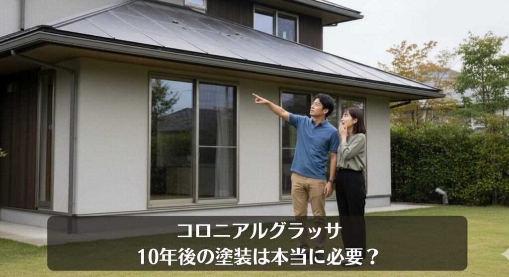 コロニアルグラッサ10年後の塗装は本当に必要?