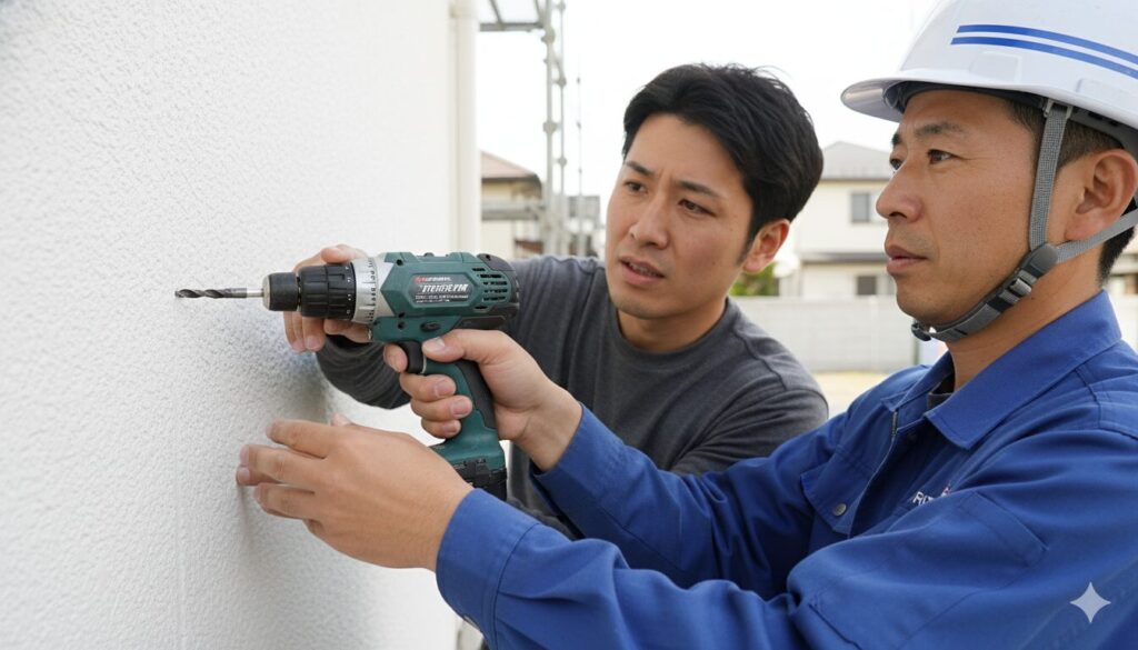 DIYでの穴あけは可能か