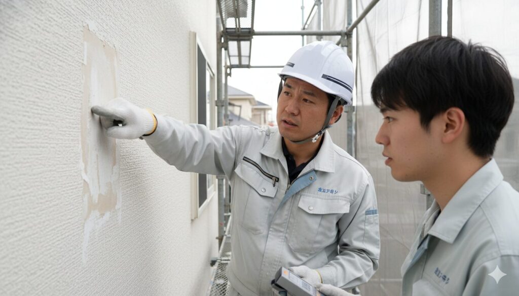 補修作業時の注意点とは