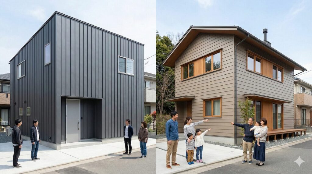 縦張りと横張りの違いでおしゃれか決まるのか