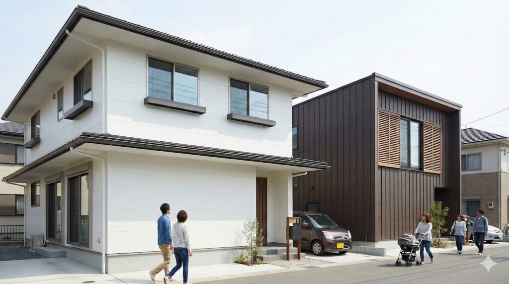 白や茶色の外壁でおしゃれに見せるコツ