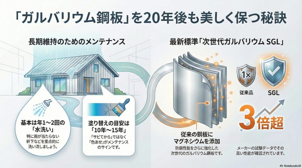20年後も美しい状態を保つメンテナンス対策