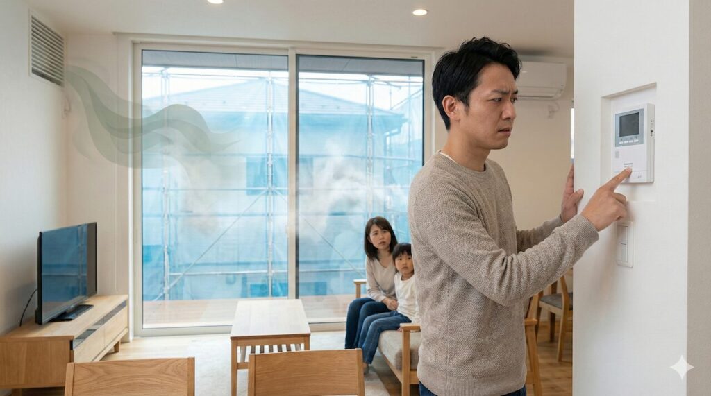 塗装中に換気扇は止めたほうがいい理由