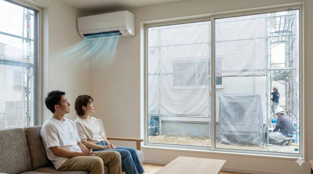 換気できない期間もエアコンは使える?