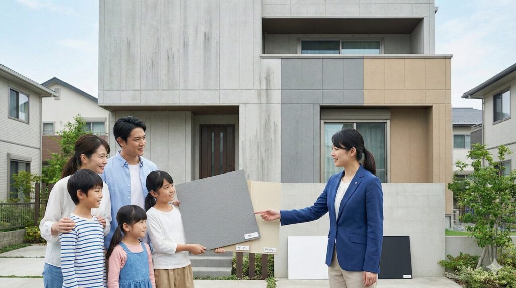 外壁の汚れが目立たない人気色の選び方