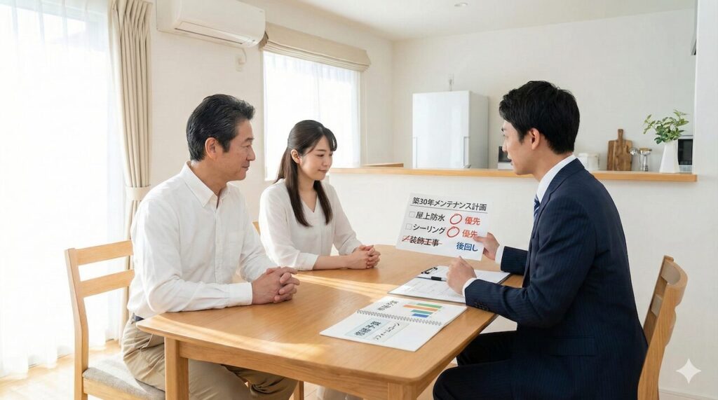 30年目の高額なメンテナンス費用対策