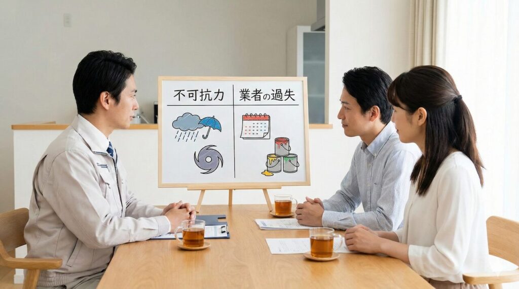 業者側の責任を問えるケースと問えないケース