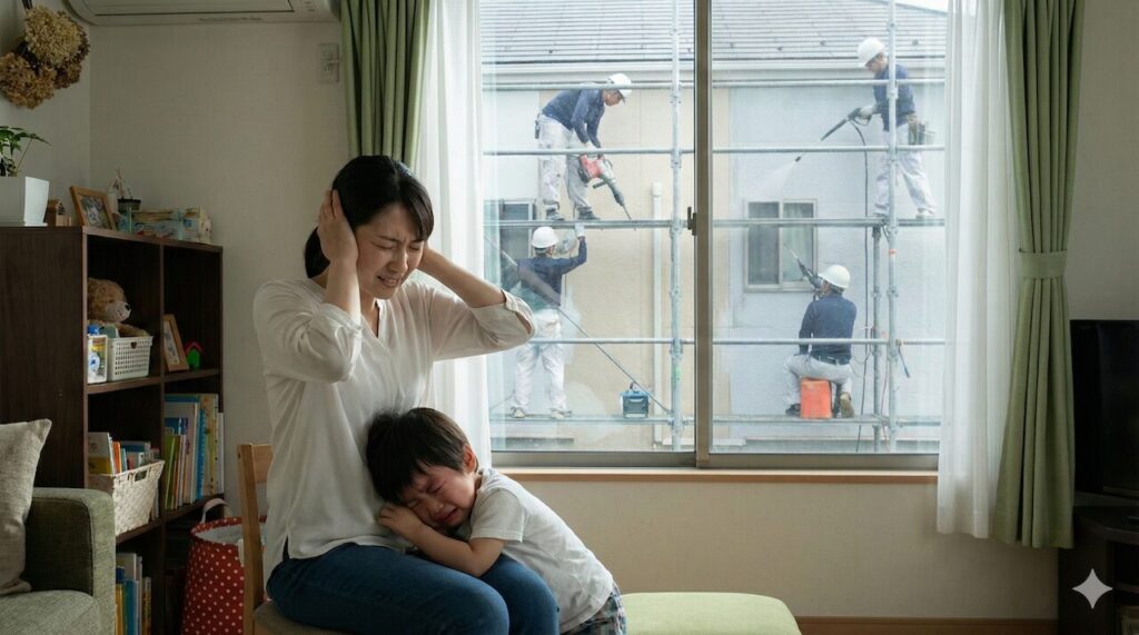 騒音や振動がうるさくてノイローゼになりそう