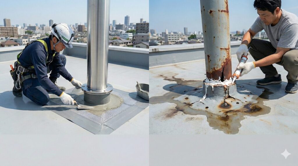 不良箇所の交換や増設を行う際の注意