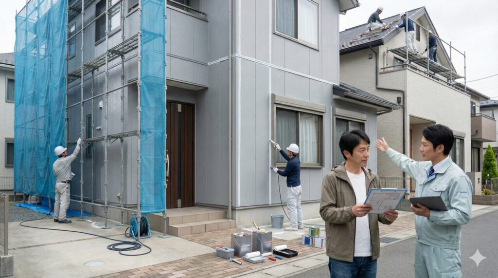 塗り替えやメンテナンスにかかるリフォーム価格