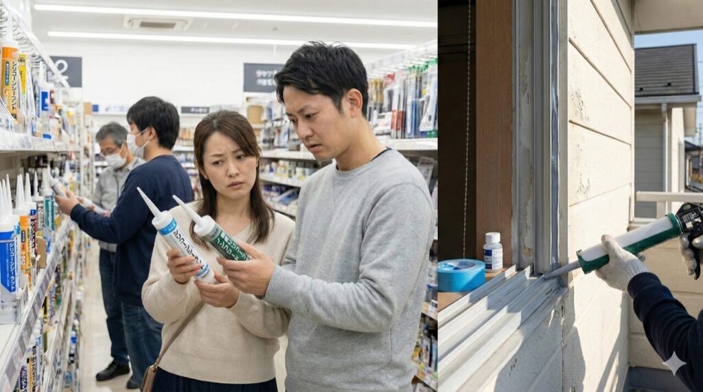 外壁にシリコンはダメ?シーリングの違いと適切な種類